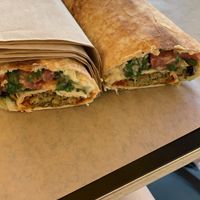 Falafel Wrap at Veganaki in Athens