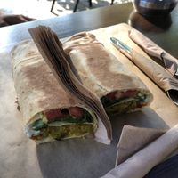 Wrap at Veganaki in Athens