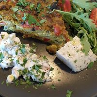 Omelette at Veganaki in Athens