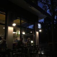 Situated close to a busy road but the noise wasn’t too bad. Indoors seating calmer. at Veganaki in Athens