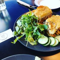 Moussaka at Veganaki in Athens
