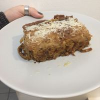 Vegan pastitsio  at Veganaki in Athens