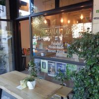 outside seats at Veganaki in Athens
