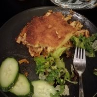 Pastitsio at Veganaki in Athens