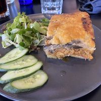Moussaka at Veganaki in Athens