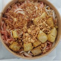 pad thai tofu at Thai House in Leuven