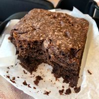 Best vegan brownies ever at Fred and Ricky's Plant Delicious Foods in Creve Coeur