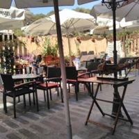 The terrace at AlCasaBar in Malaga