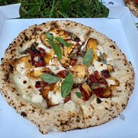 Carciofina piccante, creamy, salty, spicy, delicious. at La Stella Nera in Berlin