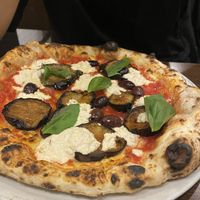 pizza caponata at La Stella Nera in Berlin