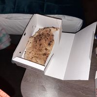 Calzone - has spice! at La Stella Nera in Berlin