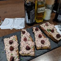 bruschetta at La Stella Nera in Berlin