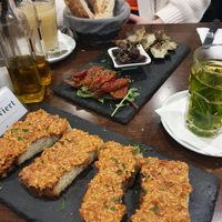 Bruschetta Pesto Rosso at La Stella Nera in Berlin