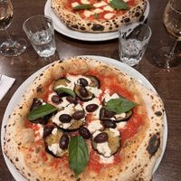 pizzas  at La Stella Nera in Berlin