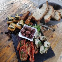 Antipasto misto at La Stella Nera in Berlin