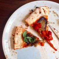 Pizza verdure at La Stella Nera in Berlin