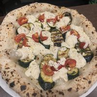 Zuchini pizza  at La Stella Nera in Berlin