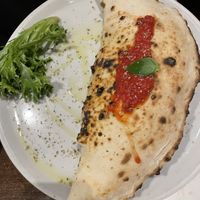 Calzone  at La Stella Nera in Berlin