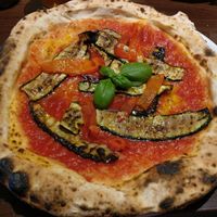 Pizza rosso verdure at La Stella Nera in Berlin