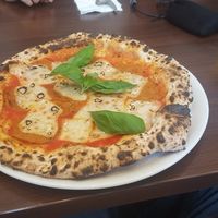 salami pizza at La Stella Nera in Berlin