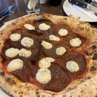 Pepperoni pizza  at La Stella Nera in Berlin