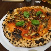 Carciofi Pizza at La Stella Nera in Berlin