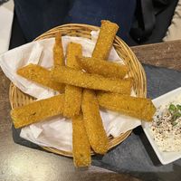 Polenta Fries - very good!  at La Stella Nera in Berlin