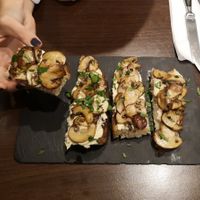 Funghi Bruschetta at La Stella Nera in Berlin
