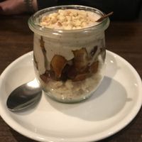 Apple crumble at La Stella Nera in Berlin