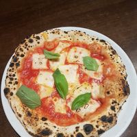 Vegan mozzarella at La Stella Nera in Berlin