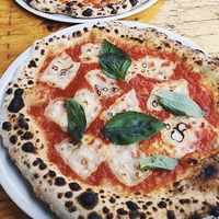 The best pizza at La Stella Nera in Berlin