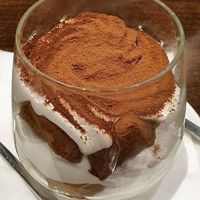 Tiramisu 💚😋 at La Stella Nera in Berlin