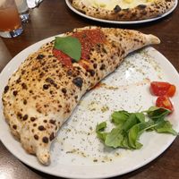 Underground Calzone at La Stella Nera in Berlin