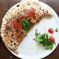 Calzone a love supreme at La Stella Nera in Berlin
