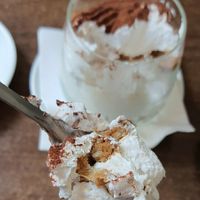 Tiramisu - close-up at La Stella Nera in Berlin