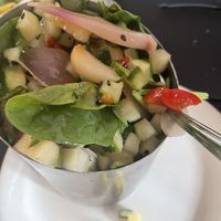 Cucumber salad  at El Gato Azul in Prescott