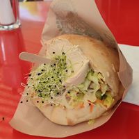 Hummus pitta at Pittaria - Falkenplatz in Bern