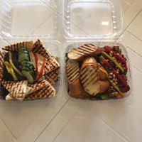 Hummus Plate and bruschetta  at Gecko in West Cape May