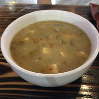 Kenchinjiru soup at Obon Shokudo in Portland