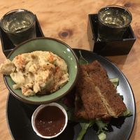 Potato’s and tofu katsu at Obon Shokudo in Portland