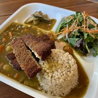 Katsu curry at Obon Shokudo in Portland