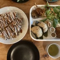 Okonomiyaki + combo  at Obon Shokudo in Portland