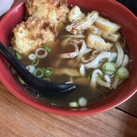 Udon noodles- so good!!  at Obon Shokudo in Portland
