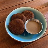 Curried Croquettes ($6) at Obon Shokudo in Portland