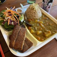 Tofu Katsu Curry ($17) at Obon Shokudo in Portland