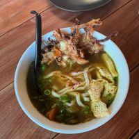 Curry udon  at Obon Shokudo in Portland