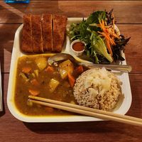 Katsu Curry Meal at Obon Shokudo in Portland