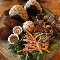 The Combo (vegan) at Obon Shokudo in Portland