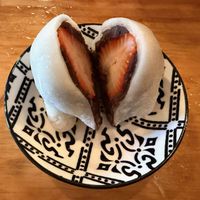 Ichigo daifuku at Obon Shokudo in Portland