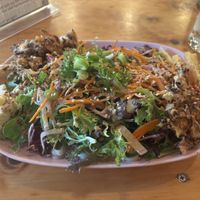 Cold udon salad  at Obon Shokudo in Portland